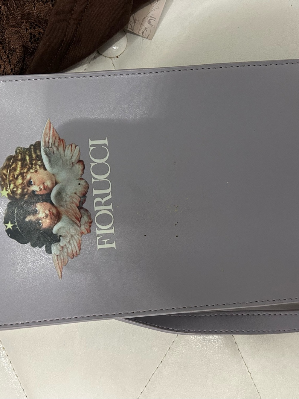 Fiorucci Lavender Angel Logo Phone Case